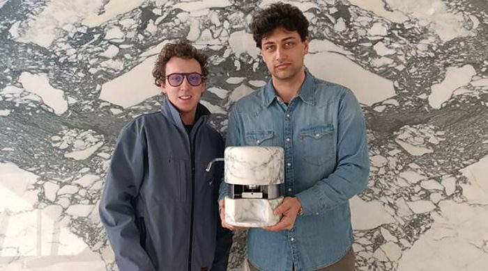 اولین دستگاه قهوه ساز مرمری جهان بنام بیانکا در Pietrasanta ساخته شد