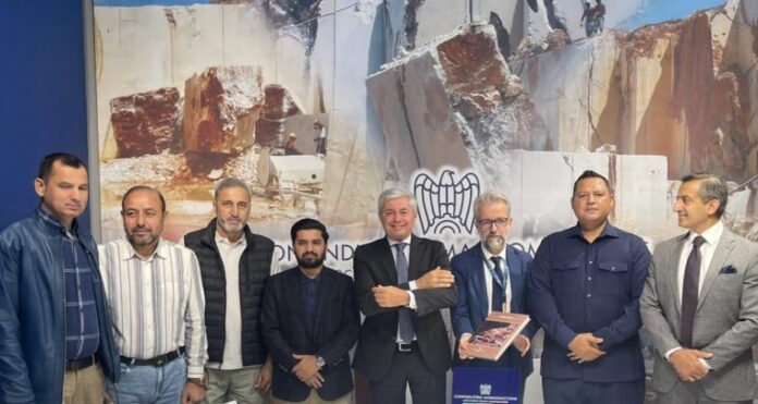 پاکستان در نمایشگاه Marmomac 2025 به دنبال تقویت روابط خود در صنعت سنگ مرمر با ایتالیا پاکستان در نمایشگاه Marmomac 2025 به دنبال تقویت روابط خود در صنعت سنگ مرمر با ایتالیا