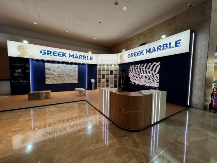 یونان سنگ مرمر خود را در نمایشگاه Big 5 Global به نمایش گذاشت