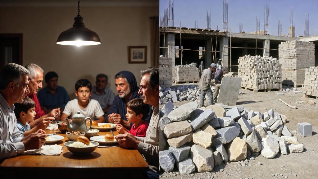 سنگ ساختمانی یا یارانه نقدی؟ جدال دو فاجعه برای نجات همزمان سفره و سرپناه ایرانی